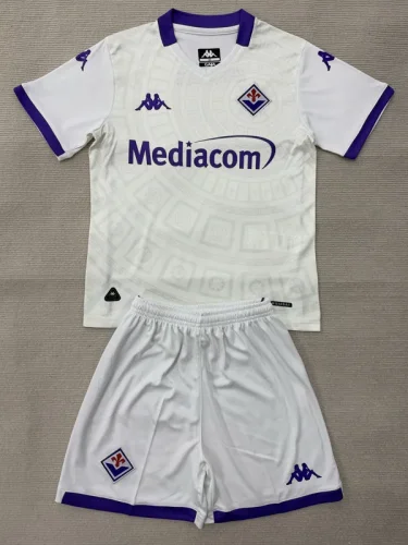 25-26 Fiorentina Away Kids Soccer Jersey