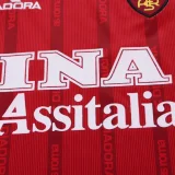 1999-2000 Roma Home Kids Retro Soccer Jersey