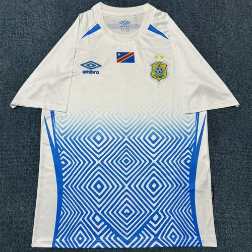 26-27 DR Congo White Fans Soccer Jersey