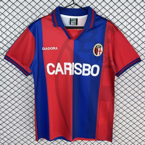 1996-1997 Bologna Home Retro Soccer Jersey