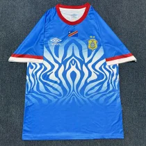 26-27 DR Congo Blue Fans Soccer Jersey 26-27 DR Congo Blue Fans Soccer Jersey