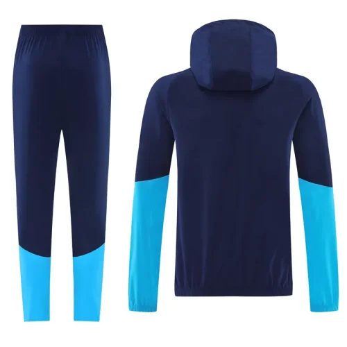25-26 Spain Royal blue Hoodie Jacket Tracksuit