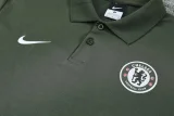 25-26 CHE Army green Polo Tracksuit