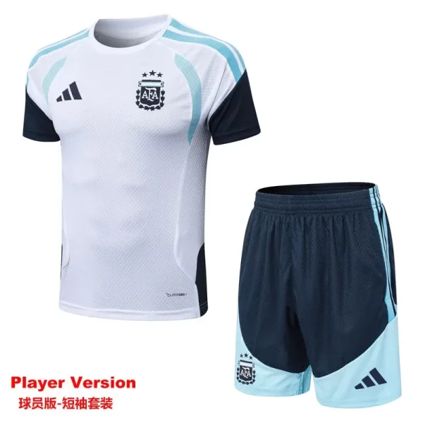 26-27 Argentina White Player Version Training Short Suit (球员短套装)#D2603