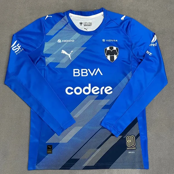 25-26 Monterrey Third Long Sleeve Soccer Jersey (长袖)