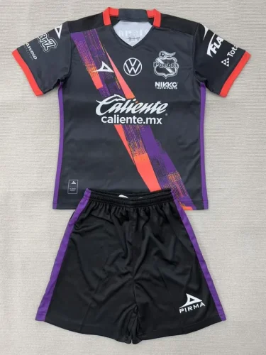 25-26 Puebla FC Away Kids Soccer Jersey