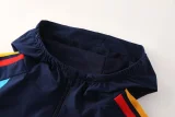 25-26 Spain Royal blue Hoodie Jacket Tracksuit