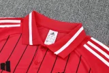 25-26 Man Utd Red Polo Tracksuit