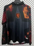 25-26 Netherlands Special Edition Goalkeeper Long Sleeve Soccer Jersey (长袖)