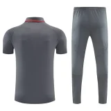 25-26 Bayern Dark gray Polo Tracksuit