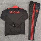 25-26 Sevilla Black Jacket Tracksuit