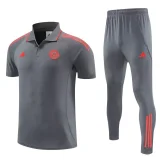 25-26 Bayern Dark gray Polo Tracksuit
