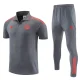 25-26 Bayern Dark gray Polo Tracksuit