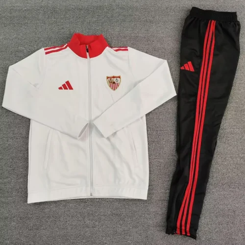 25-26 Sevilla White Jacket Tracksuit