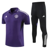 25-26 Man Utd Purple Polo Tracksuit