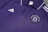 25-26 Man Utd Purple Polo Tracksuit