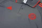 25-26 Bayern Dark gray Polo Tracksuit