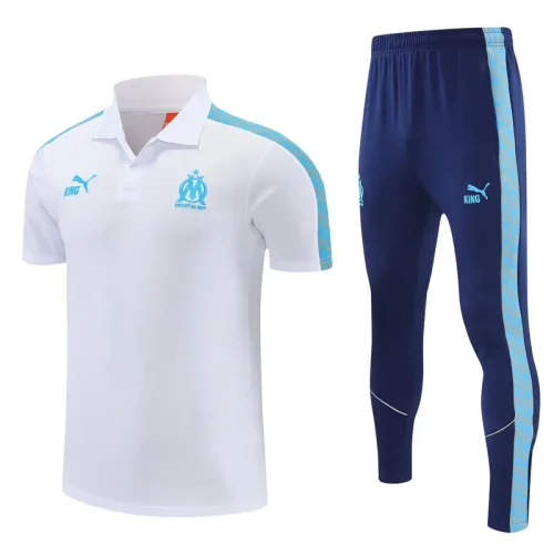 25-26 Marseille White Polo Tracksuit
