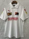 25-26 F1 Ferrari White Casual Polo Racing Suit (有领)