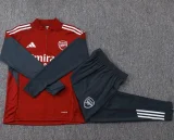 25-26 ARS Jujube red Kids Half Pull Tracksuit #E25195(童装)(半拉链)