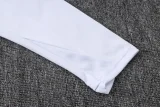 25-26 PSG White Kids Half Pull Tracksuit #E25192(童装)(半拉链)