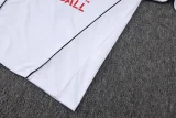 25-26 ACM White Half Pull Tracksuit #B25145(半拉链)