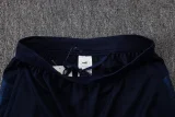 25-26 Marseille Royal blue Kids Half Pull Tracksuit #E25197(童装)(半拉链)