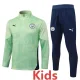 25-26 LIV Light green Kids Half Pull Tracksuit #E25212(童装)(半拉链)