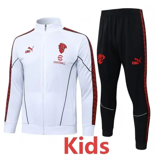 25-26 ACM White Kids Jacket Tracksuit #E25220(童装)