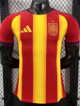 26-27 Spain Red Yellow Special Edition Player Version Soccer Jersey