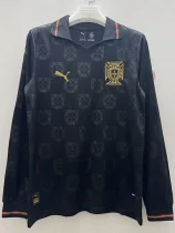 25-26 Portugal Black Special Edition Long Sleeve Soccer Jersey (长袖)