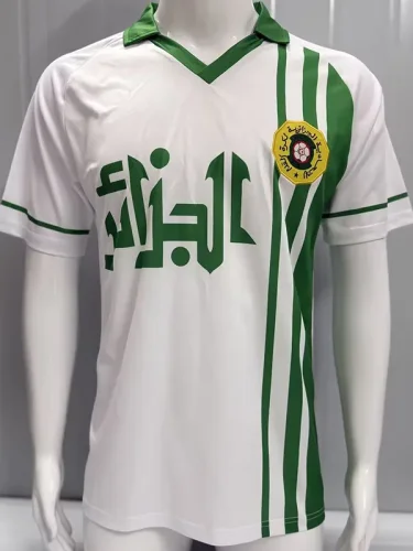 1986 Algeria Home Retro Soccer Jersey