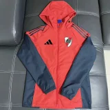 26-27 River Plate Red Windbreaker