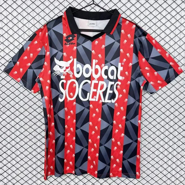 1993-1994 OGC Nice Home Retro Soccer Jersey