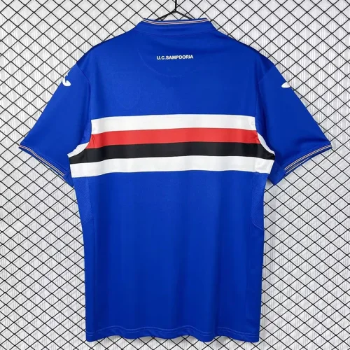 2015-2016 Sampdoria Home Retro Soccer Jersey