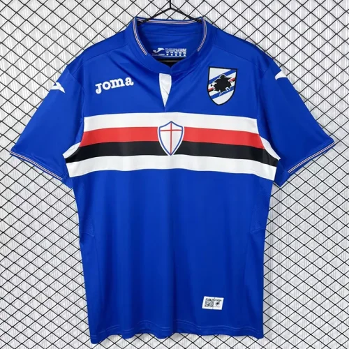 2015-2016 Sampdoria Home Retro Soccer Jersey