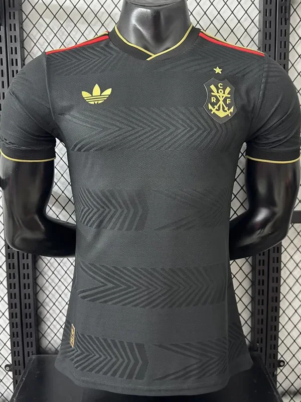 25-26 Flamengo Black Special Edition Player Version Soccer Jersey
