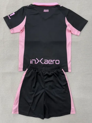 25-26 Palermo Away Kids Soccer Jersey