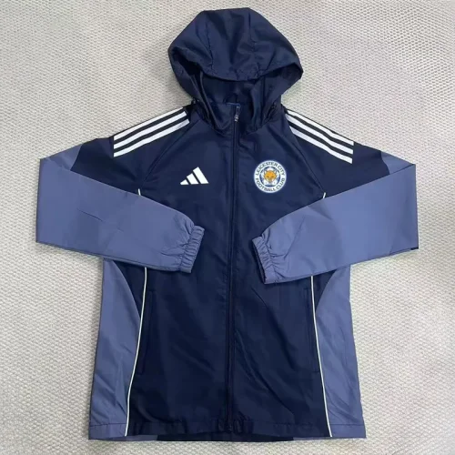 26-27 Leicester City Black Windbreaker
