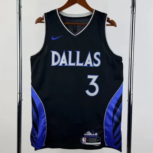 25-26 Dallas Mavericks DAVIS #3 Black City Edition Top Quality Hot Pressing NBA Jersey(V领)