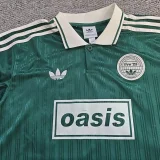 2025 Ad Oasis Joint Edition #25 Green Polo Long Sleeve (绿)长袖