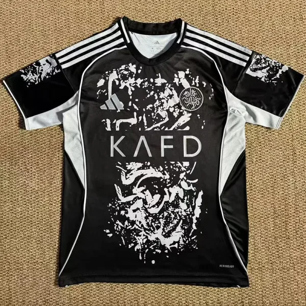 25-26 AL-Nassr Black Special Edition Fans Soccer Jersey