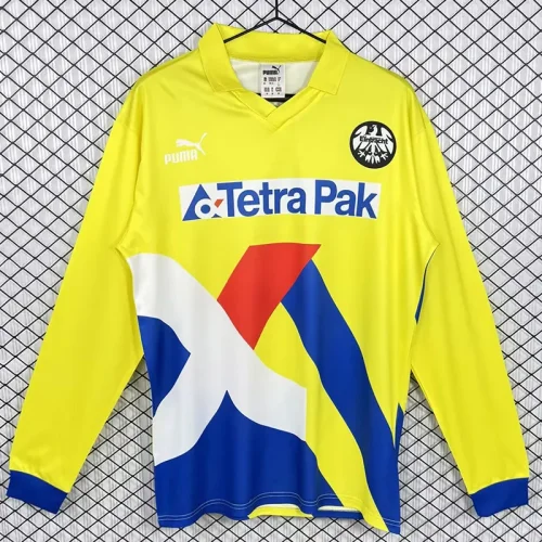 1993-1995 Frankfurt Away Long Sleeve Retro Soccer Jersey (长袖)