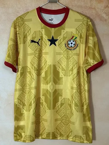 26-27 Ghana Golden Fans Soccer Jersey