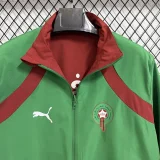 25-26 Morocco Red & Green Double Sided Windbreaker (双面风衣)