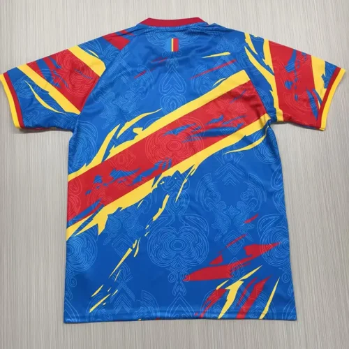 26-27 DR Congo Blue Red Special Edition Fans Soccer Jersey