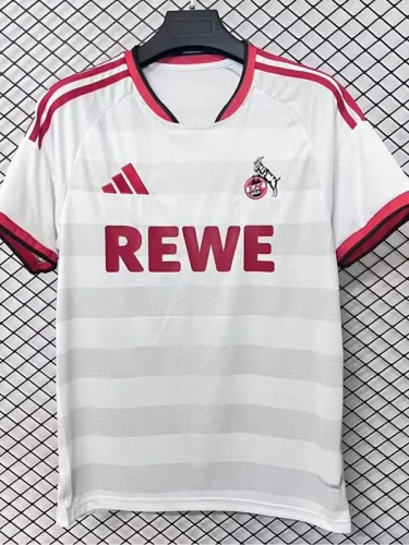 26-27 Koln White Special Edition Fans Soccer Jersey