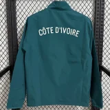25-26 Ivory Coast Orange & Green Double Sided Windbreaker (双面风衣)