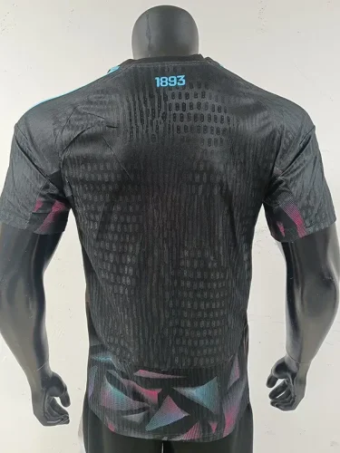 26-27 Argentina Black Goalkeeper Player Version Soccer Jersey