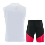 26-27 Germany White Tank top and shorts suit